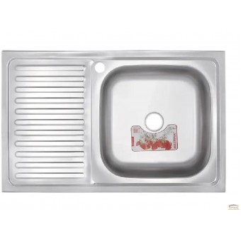 Изображение Мойка накладная Zerix Z8050R-06-160E (Satin) купить в procom.ua