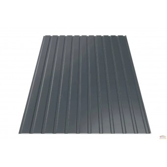 Зображення Профнастил ПС 10 1,5*1,2 графит мат. 7024 0,52мм купити в procom.ua
