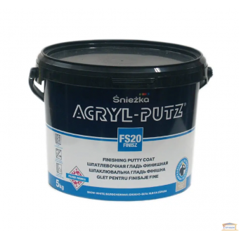 Зображення Шпаклівка фініш Акрил Путц FS 20  8кг купити в procom.ua