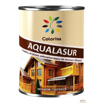 Изображение Лазур AQUALASUR TM COLORINA 708 махагон 0,75л купить в procom.ua
