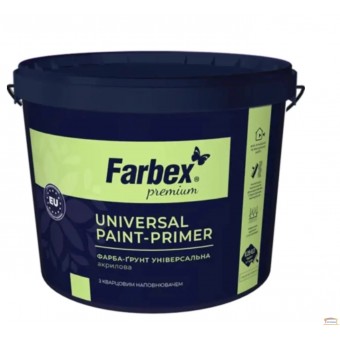 Изображение Краска-грунт универсальная,Farbex 4,2кг купить в procom.ua