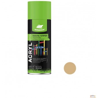 Изображение Эмаль -спрей акриловая ACRYL SPRAYбежевый 400 мл купить в procom.ua