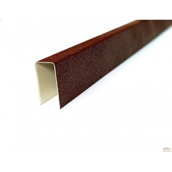 Зображення Планка для профнастилу шоколад мат.2м купити в procom.ua