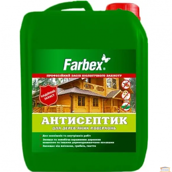 Изображение Антисептик для дерева Farbex 10 л купить в procom.ua