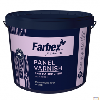 Зображення Лак панельний акриловий,глянцевий TM Farbex 0,9л купити в procom.ua