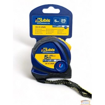 Зображення Рулетка 5 м с магнитами Kubis купити в procom.ua