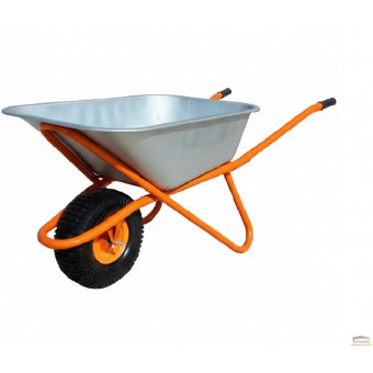 Зображення Тачка 1-но колес.строіт 100л з поліурет. 98-602-26 купити в procom.ua