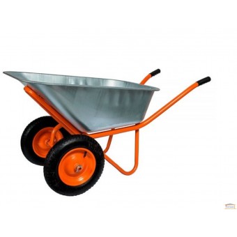 Зображення Тачка строительная D-2 100л з цільнолитим колесом 98-602-25 купити в procom.ua