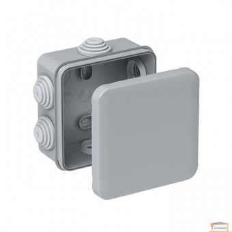 Изображение Коробка распред. герметич. наружная квадратн.85*85*40мм IP55 купить в procom.ua