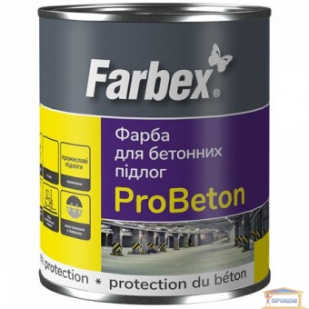 Зображення Фарба для бетоних підлог "Probeton" св.сіра Farbex, 2,8кг купити в procom.ua