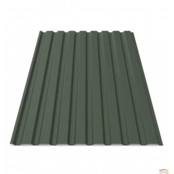 Зображення Профнастил ПК 20 3*1,15м  темно-зеленый 6020 0,45мм купити в procom.ua