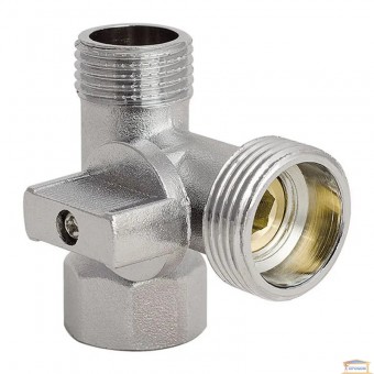 Зображення Кран трехходовий 1/2 Мх3/4М*1/2F KR.515 (KR0103) купити в procom.ua