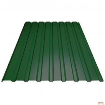Зображення Профнастил ПК 20 2*1,15м зеленый мат 6005 0,4 мм купити в procom.ua