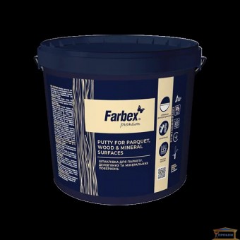 Зображення Шпаклівка паркета,дерев.и мин.поверх. дуб Farbex 0,35кг купити в procom.ua