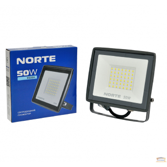 Изображение Прожектор NORTE SP 50W220V IP65 6500K 1-NSP-1205 купить в procom.ua