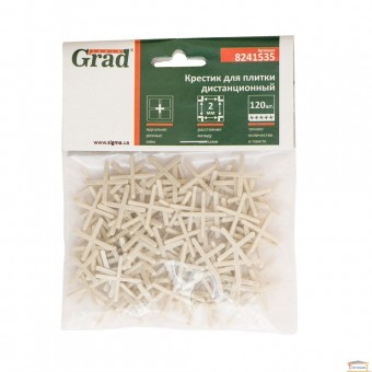Изображение Крестики для плитки 2 мм 80шт 8241535 купить в procom.ua