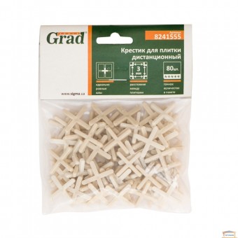 Изображение Крестики для плитки 3 мм 80шт 8241555 купить в procom.ua