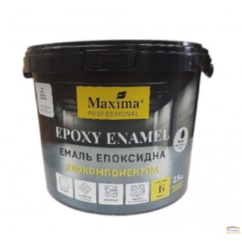 Изображение Эмаль эпоксидная двухкомпонентн. Активатор Maxima сер  2,5кг купить в procom.ua