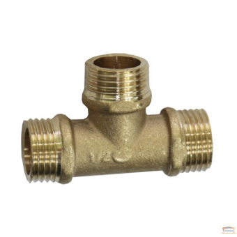 Изображение Тройник 1/2" ННН купить в procom.ua