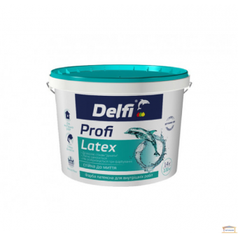 Зображення Фарба латексна Profi Latex TM Delfi 4,2кг купити в procom.ua