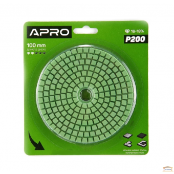 Зображення Черепашка по плитке Р50 APRO 100 мм 812162 купити в procom.ua