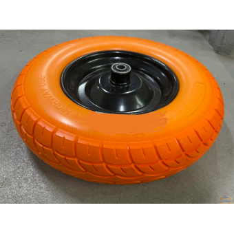 Изображение Колесо полиуретан с подшибником 14"вісь 4,0*8 98-600-06 купить в procom.ua