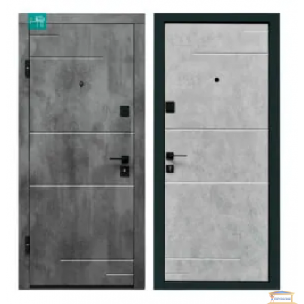 Изображение Двери метал. ПО-361 Оксид темный/Оксид светлый 960 мм правая купить в procom.ua
