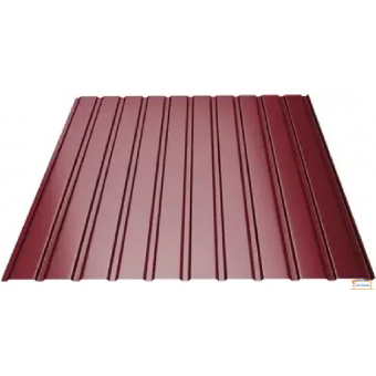 Изображение Профнастил ПС 10 1,5*1,2м вишня 0,45мм купить в procom.ua