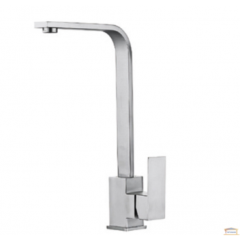 Зображення Змішувач для кухні ZERIX KUB-011 нержавейка купити в procom.ua