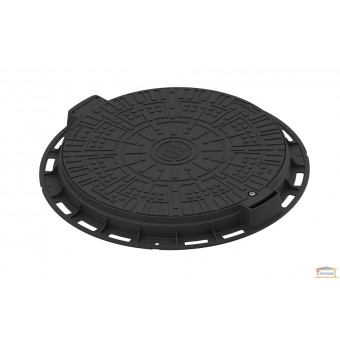 Зображення Люк полімерний чорний із запірним механізмом 780 мм купити в procom.ua