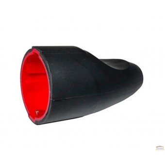 Зображення Гніздо штепсельне із заземленням, чорне NX1108 купити в procom.ua