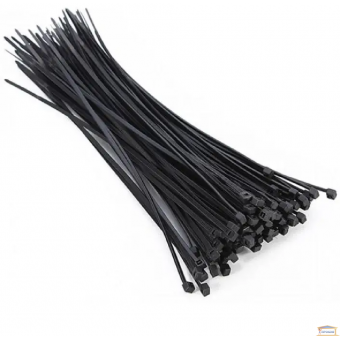 Изображение Стяжка кабельная 150*4мм (черные) HN-184132 купить в procom.ua