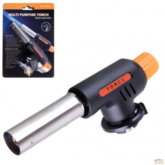Зображення Газовий пальник Multi Torch сіра з оранж WS-502C купити в procom.ua