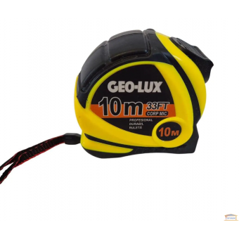 Зображення Рулетка з магнітом 10м*22мм Geo-lux 84-258 купити в procom.ua