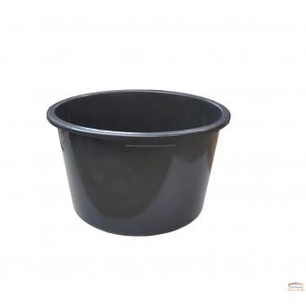 Зображення Таз будівельний круглий 40л WoffMann 91-040 купити в procom.ua