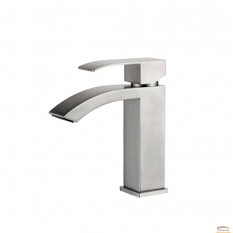 Изображение Смеситель для умывальника LEDEME LM 71017 нержав. купить в procom.ua