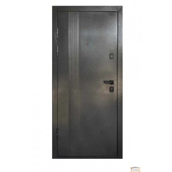 Изображение Двери метал. БЦ Буковель черный муар/бетон темн 860 мм лев купить в procom.ua