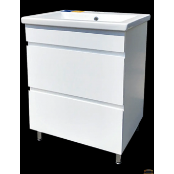 Изображение Тумба с умывальником Амальфи 60 т - 22 т Optima с доводчиком купить в procom.ua