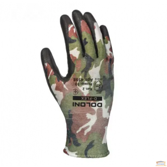 Изображение Перчатки трикотажн. милитар  с полуретановыя покр. 4598 купить в procom.ua