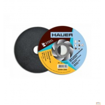Изображение Диск шлифовальный по металлу Hauer 180 6мм купить в procom.ua