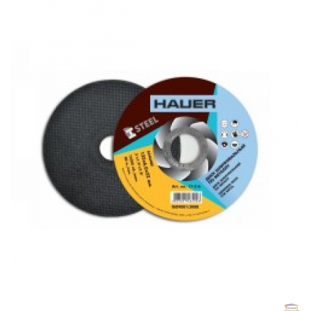 Изображение Диск шлифовальный по металлу Hauer 180 6мм купить в procom.ua - изображение 1
