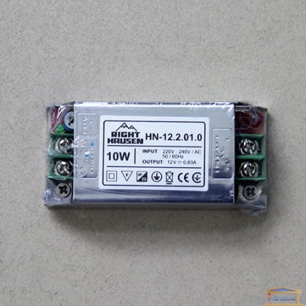 Зображення Драйвер світлодіодний RH 10W 12V 0.83A HN-122010 купити в procom.ua - зображення 1