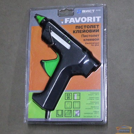 Изображение Пистолет электрический для клея 11мм 65 Вт (12-101) купить в procom.ua - изображение 1