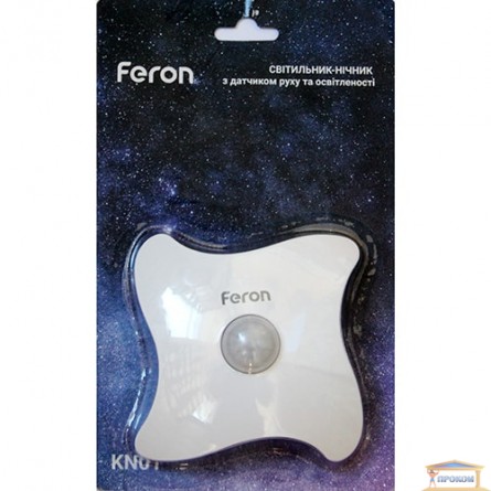 Изображение Ночник Feron с датчиком движения и освещения 40030 купить в procom.ua - изображение 2
