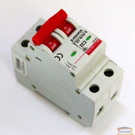 Зображення Автоматичний вимикач 2/32А e.next купити в procom.ua - зображення 1