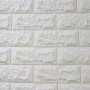 Зображення Панель стінова 3D 700*770*7мм Біла (цегла) купити в procom.ua - зображення 2