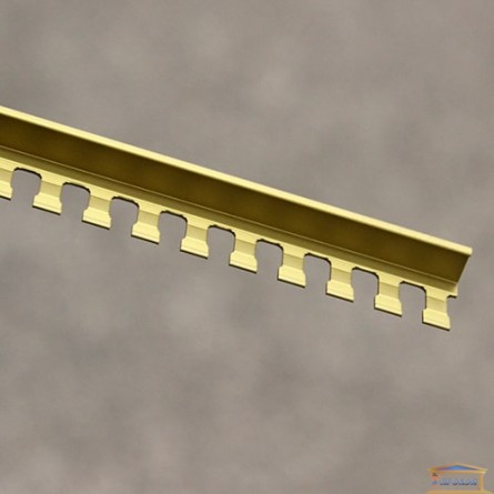 Изображение Профиль гибкий для плитки золото 2,7м G-10 купить в procom.ua - изображение 1