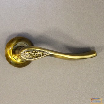 Изображение Ручка для межкомнатной двери Lira Shine Coffe, цинк купить в procom.ua