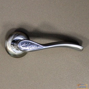 Изображение Ручка для межкомнатной двери Lira SN/CP сатин, хром (цинк) купить в procom.ua