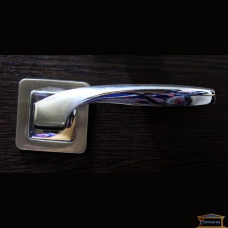 Изображение Ручка дверная Grand AL Iren SNTP сатин,хром купить в procom.ua - изображение 1